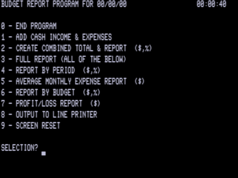 Screen shot